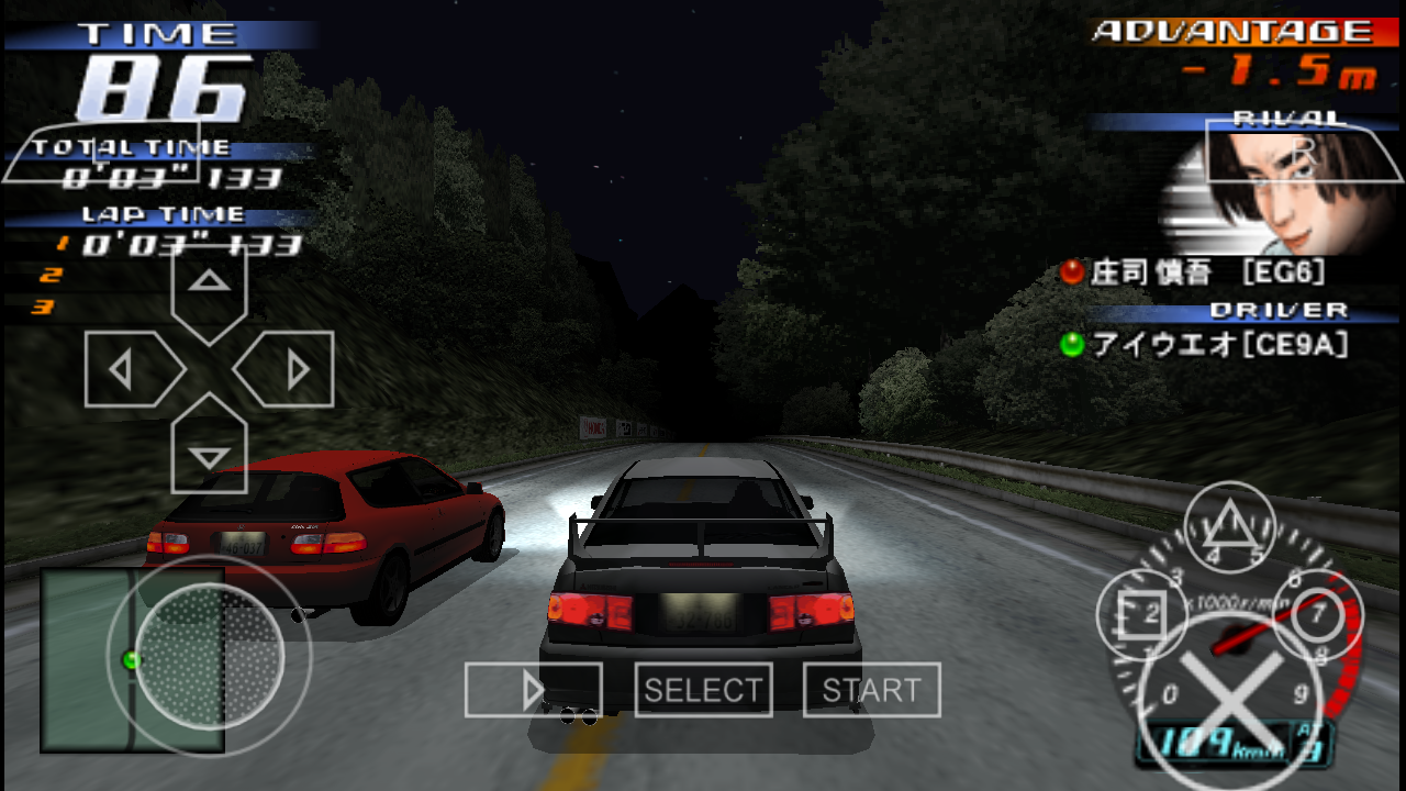 initial d street stage english patch psp games